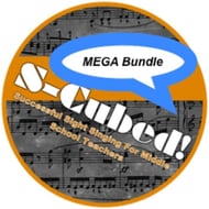S-Cubed! Sight Singing Mega Bundle Digital File Editable PowerPoint cover Thumbnail